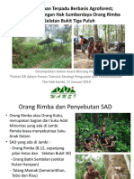 Pembangunan Terpadu Berbasis Agroforest