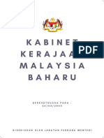 Dokumen Kabinet Keraan Malaysia Baharu 24februari2020 PDF