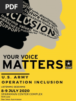 Your Voice Matters -Flyer Handouts - 6 July 2020