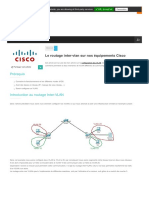 Le Routage Inter Vlan Sur Nos Equipements Cisco