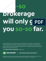 So-So: A Brokerage Will Only Get You Far