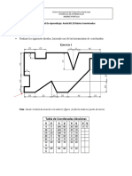 Coodenadas - Actividad de Aprendizaje AutoCAD