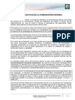 Lectura 9 - Funciones y Objetivos de La Comunicación Interna PDF