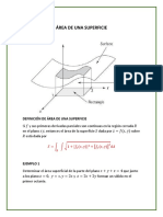 Area de Una Superficie PDF