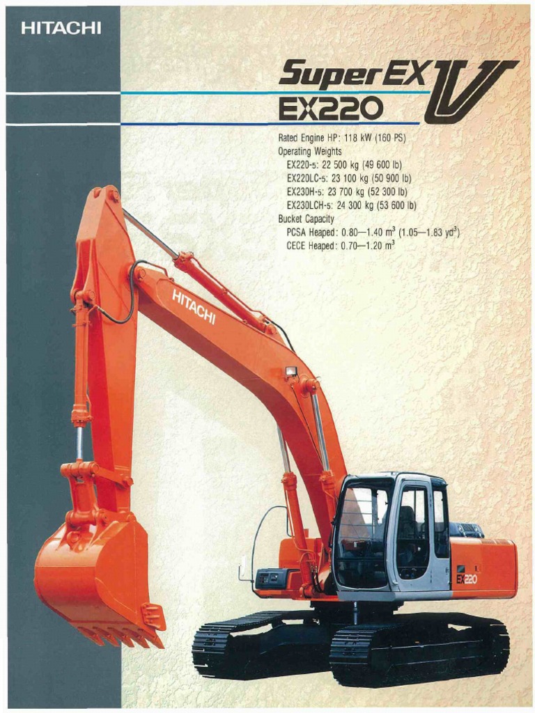 スズメ Ex220Lc 5 23100Kg 509001B Ex230H 5 23700Kg 523001B 7