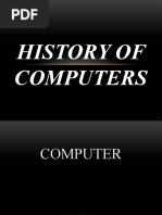 History Computers