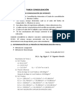 Tarea Nro 2 - Consolidacion - Mec de Suelos II