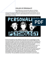 Psycology of Personality