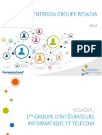 RESADIA Présentation 2014 ComputerLand PDF