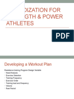 Periodization For Strength & Power Athletes