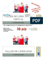 Liderazgo creativo niños taller virtual