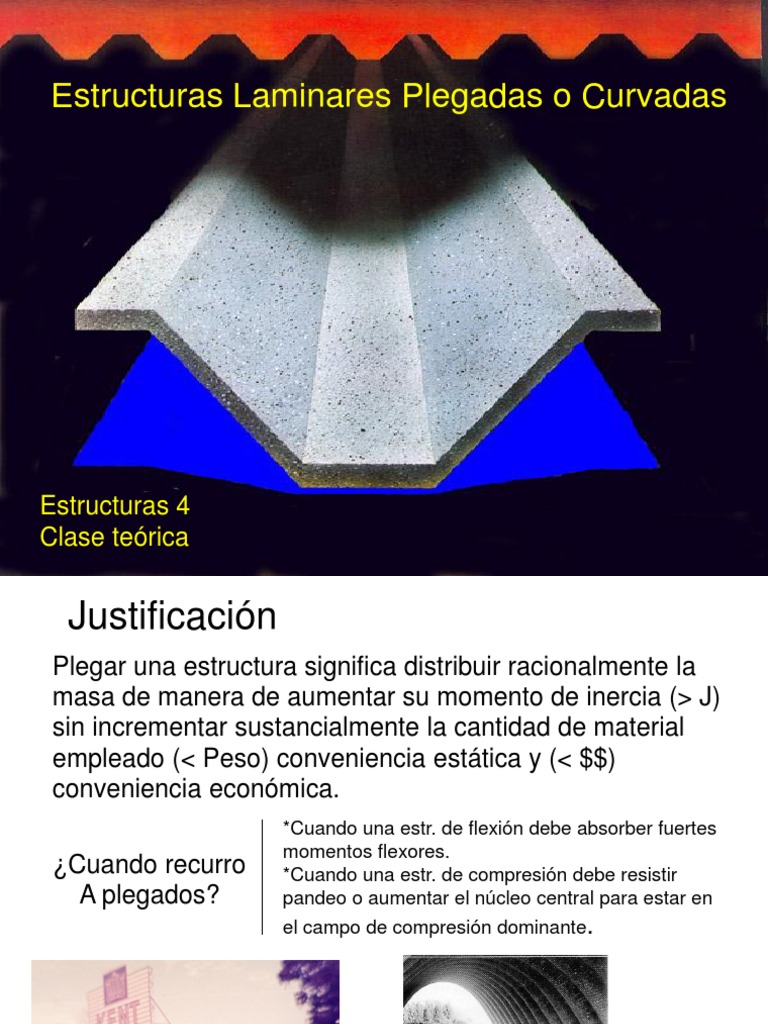 Estructuras Laminares Plegadas | PDF | Método de elementos finitos ...