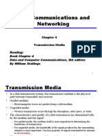 Data Communications and Networking: Transmission Media