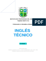 Inglés Técnico Unidad 1 