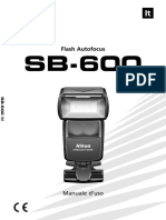 Manuale D'uso Nikon SB-600 PDF
