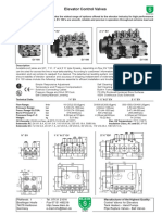 Elevator Control Valves: EN ISO 9001