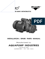 Aquapump Industries: Single Phase Dmh1 Monoblock