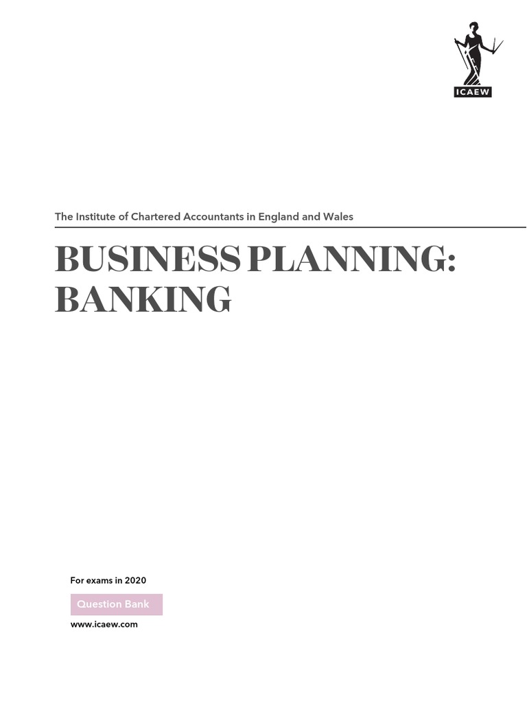 Business Planning Banking 2020 Question Bank Sample PDF Swap