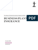 Business Planning Insurance 2020 Question Bank Sample