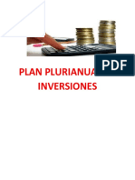 Plan Plurianual de Inversiones financia programas