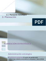 2.2.planeación Estratégica