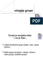 Psihologija Grupe