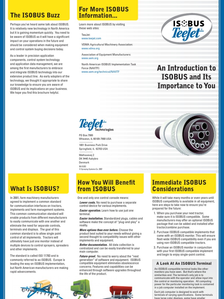 An Introduction To ISOBUS and Its Importance To You: The ISOBUS Buzz ...