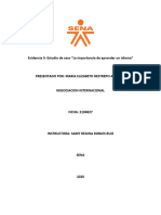 Evidencia 5 Estudio de Caso La Importancia de Aprender Un Idioma