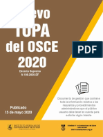 TUPA OSCE 2020 - Instituto Peruano de Contrataciones