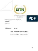 Introducción al estudio del derecho: La creación del derecho y sus fuentes