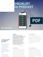 Checklist para Podcast PDF