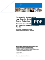 Commercial Refrigeration: Heat Transfer Optimization and Energy Reduction