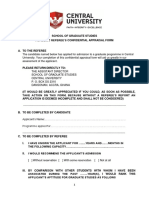 GS Academic Referee Form