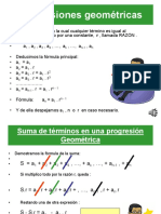 5 Progresiones Geometricas para El Cuaderno