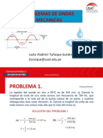 Tema 03 - Ondas Mecánicas y Estacionarias - Problemas Resueltos