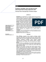 Karakteristik Penderita Apendisitis Akut Yang Dirawat Inap Di RSUD Lubuk Pakam Deli Serdang Tahun 2015-2016