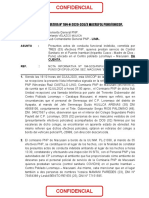 Ni #184-N-Presunta Conducta Funcional Indebida de Efectivos PNP - Com Macusani