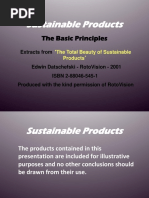 Sustainable Products