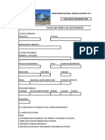 Ficha Del Perfil Del Estudiante