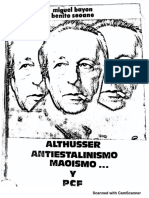 Althusser antiestalinismo e Maoismo