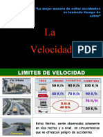 La velocidad