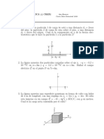 Física Eléctrica: Parcial 1 Problemas y Soluciones