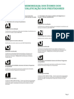 Ícones qualificação prestadores saúde suplementar