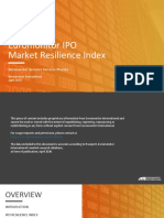 Euromonitor IPO Market Resilience Index: Euromonitor Investor Services Practice
