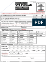 Registration for Computer Instructor Recruitment Test