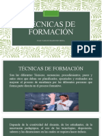 Técnicas de Formación