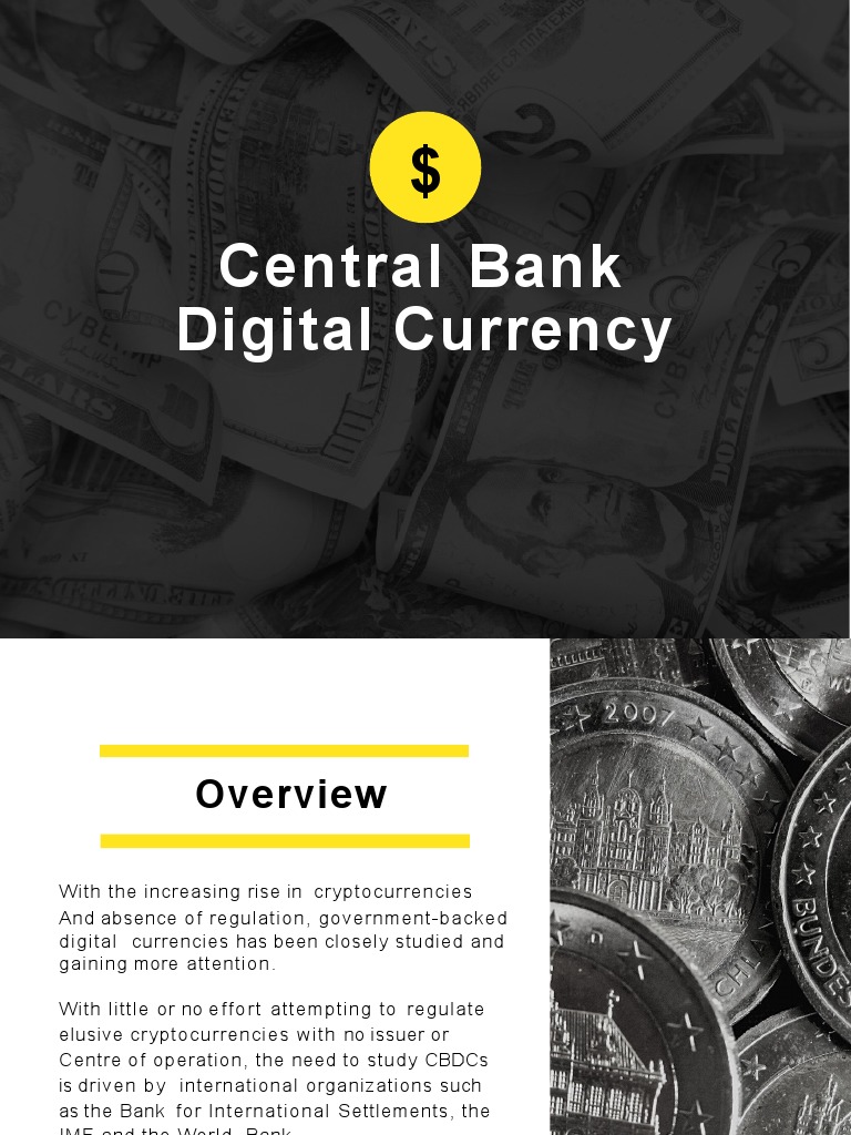 Central Bank Digital Currency PDF Cryptocurrency Central Banks