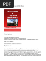 Cell Towers and Targeted Individuals