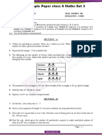 CBSE Sample Paper Class 6 Maths Set 3: Section - A