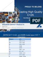 Casting High Quality C12A: Bradken Energy Products